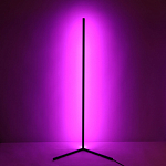 Торшер черного цвета на угловом основании Arteriors варинант исполнения - 3 | Loft Concept в Волгограде