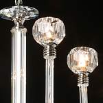 Люстра с 8-ю лампами и гранеными стеклянными плафонами Prism Gala варинант исполнения - 6 | Loft Concept в Волгограде