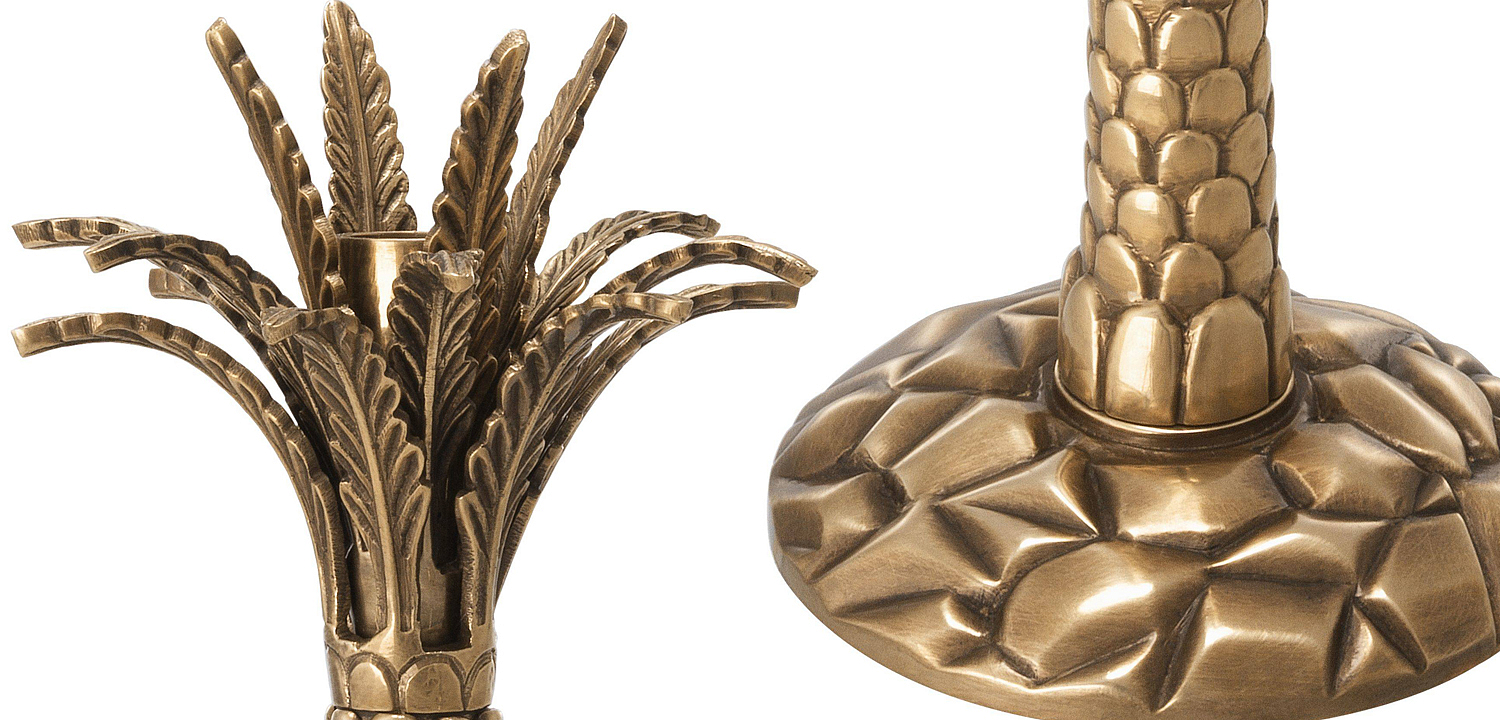 Подсвечник Eichholtz Candle Holder Palm Desert Подсвечник Eichholtz Candle Holder Palm Desert - Loft-Concept в Волгограде