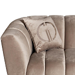 Диван трехместный велюровый серый Island of Comfort варинант исполнения - 2 | Loft Concept в Волгограде