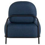 Кресло в синей рогожке COLOR BLOCK варинант исполнения - 4 | Loft Concept в Волгограде