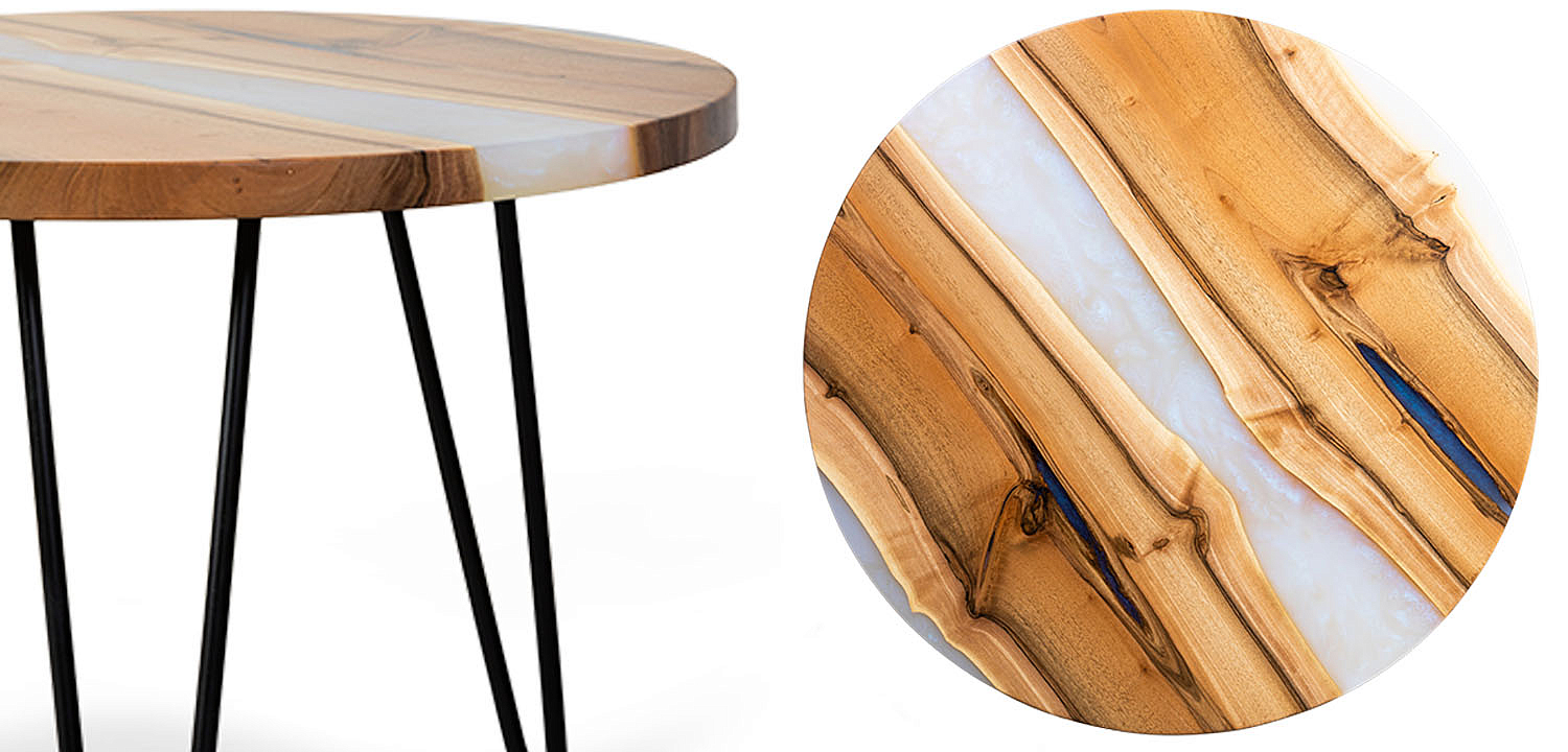 Приставной стол Side Table River Collection Приставной стол Side Table River Collection - Loft-Concept в Волгограде