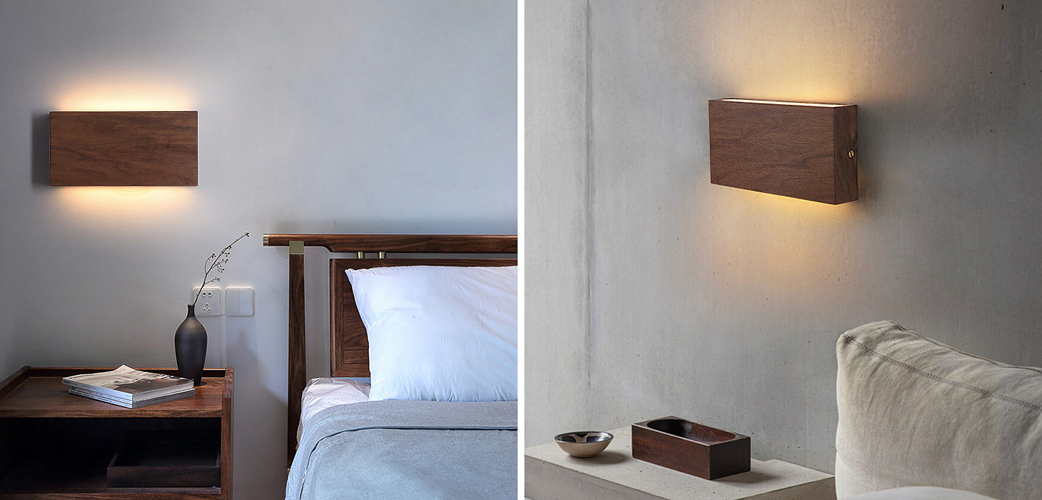 Wall Lamp Retro Square Fixtures Led Up and Down Бра Темное дерево Wall Lamp Retro Square Fixtures Led Up and Down Бра Темное дерево - Loft-Concept в Волгограде