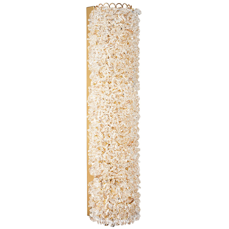 Бра с хрустальным плафоном Amber Crystal Wall Lamp 50 Золотой Прозрачный Янтарный Бра с хрустальным плафоном Amber Crystal Wall Lamp 50 Золотой Прозрачный Янтарный в Волгограде | Loft Concept