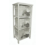 Стеллаж для детской с животными с плетенными корзинами Cute Elephant варинант исполнения - 2 | Loft Concept в Волгограде