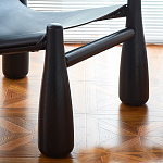 Кресло черно-белое со съемными подушками Celebrity варинант исполнения - 5 | Loft Concept в Волгограде