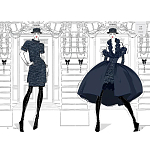 Megan Hess. Elegance варинант исполнения - 6 | Loft Concept в Волгограде