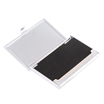 Визитница карманная металлическая с накладкой из натурального камня Апатит Stone Business Card Holders варинант исполнения - 3 | Loft Concept в Волгограде