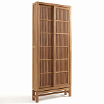 Шкаф из массива тика Okino Wood Cabinet варинант исполнения - 4 | Loft Concept в Волгограде