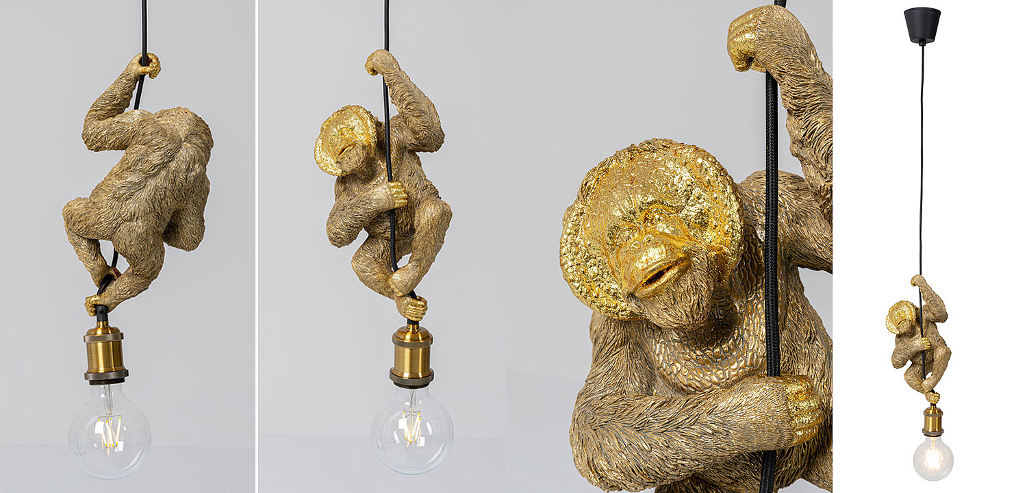 Подвесной светильник Орангутанг Golden Orangutan Подвесной светильник Орангутанг Golden Orangutan - Loft-Concept в Волгограде
