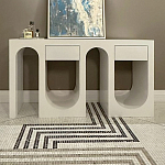 Белая консоль с ящиками Endor White варинант исполнения - 1 | Loft Concept в Волгограде