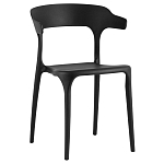 Черный стул из прочного PP-пластика JORIS варинант исполнения - 1 | Loft Concept в Волгограде