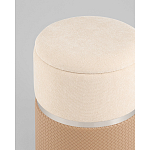 Пуф Mauldine с ящиком бежевый с экокожей варинант исполнения - 3 | Loft Concept в Волгограде