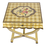 Приставной столик с ящиком в стиле ретро Vintage Rustic Tablecloth варинант исполнения - 4 | Loft Concept в Волгограде