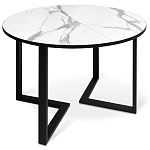 Стол обеденный раздвижной со столешницей белый мрамор Magali варинант исполнения - 1 | Loft Concept в Волгограде