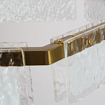 Светодиодная люстра с рельефным стеклом ICE GLASS 70 варинант исполнения - 3 | Loft Concept в Волгограде