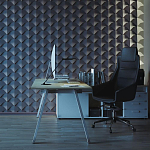 Гипсовая 3D Панель DRAGON SCALE - A варинант исполнения - 2 | Loft Concept в Волгограде