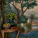 Обои ручная роспись Hill Country Scenic Special Colourway on scenic paper варинант исполнения - 5 | Loft Concept в Волгограде