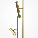 Напольный торшер светодионый золотой Lumen Duo варинант исполнения - 2 | Loft Concept в Волгограде