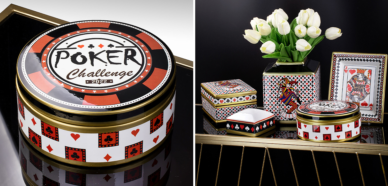 Шкатулка Poker Collection Box Шкатулка Poker Collection Box - Loft-Concept в Волгограде