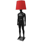Лампа MALE MANNEQUIN LAMP с абажуром открытый позинг варинант исполнения - 1 | Loft Concept в Волгограде