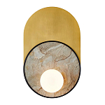 Бра с каменным диском в металлической раме Sandstone Painting варинант исполнения - 1 | Loft Concept в Волгограде