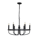 Люстра круглая с 6-ю лампами Kichler варинант исполнения - 8 | Loft Concept в Волгограде