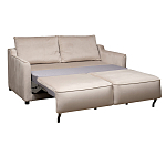 Диван двухместный раскладной светло-серый с кантом Pride варинант исполнения - 2 | Loft Concept в Волгограде