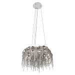 Люстра подвесная круглая с изогнутыми металлическими дугами и ниспадающими цепочками 65 см Atlantis Chain варинант исполнения - 12 | Loft Concept в Волгограде