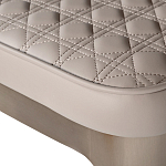 Стул барный светло-серый из экокожи Spectacular High Bar Stool варинант исполнения - 4 | Loft Concept в Волгограде