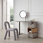 Консоль с зеркалом и  3-мя вращающимися ящиками Eloida варинант исполнения - 2 | Loft Concept в Волгограде