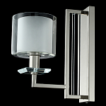 Бра с геометрическим каркасом из металла и цилиндрическим стеклянным плафоном Laurent варинант исполнения - 3 | Loft Concept в Волгограде