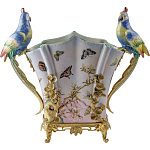 Ваза фарфоровая с попугаями Ferra варинант исполнения - 1 | Loft Concept в Волгограде