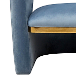 Кресло голубое Walsh Blue Armchair варинант исполнения - 2 | Loft Concept в Волгограде