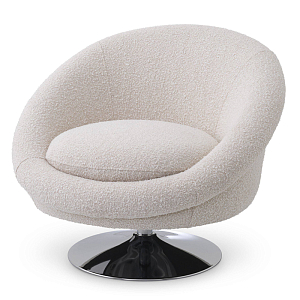 Кресло Eichholtz Swivel Chair Nemo cream