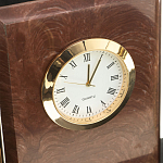 Настольный письменный набор из лемезита и змеевика с часами Royal Accessory варинант исполнения - 4 | Loft Concept в Волгограде