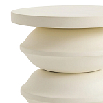 Фигурный приставной столик кремового цвета  AMORPHOUS варинант исполнения - 2 | Loft Concept в Волгограде