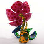 Декоративная статуэтка Yayoi Kusama Flowers that Bloom at Midnight Pink варинант исполнения - 2 | Loft Concept в Волгограде