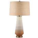 Настольная лампа фарфоровая с узором на корпусе Junction Place варинант исполнения - 3 | Loft Concept в Волгограде