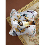 Шкатулка фиолетового цвета с рисунком бабочек и крышкой с фигуркой птицы на ветке Eden Garden варинант исполнения - 9 | Loft Concept в Волгограде