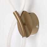 Бра с белым плафоном в форме восьмерки и круглым основанием Luke Lampco Tracer Lamp варинант исполнения - 4 | Loft Concept в Волгограде