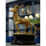 Держатель для книг в виде оленя из фарфора и бронзы Eden Garden porcelain and bronze варинант исполнения - 3 | Loft Concept в Волгограде