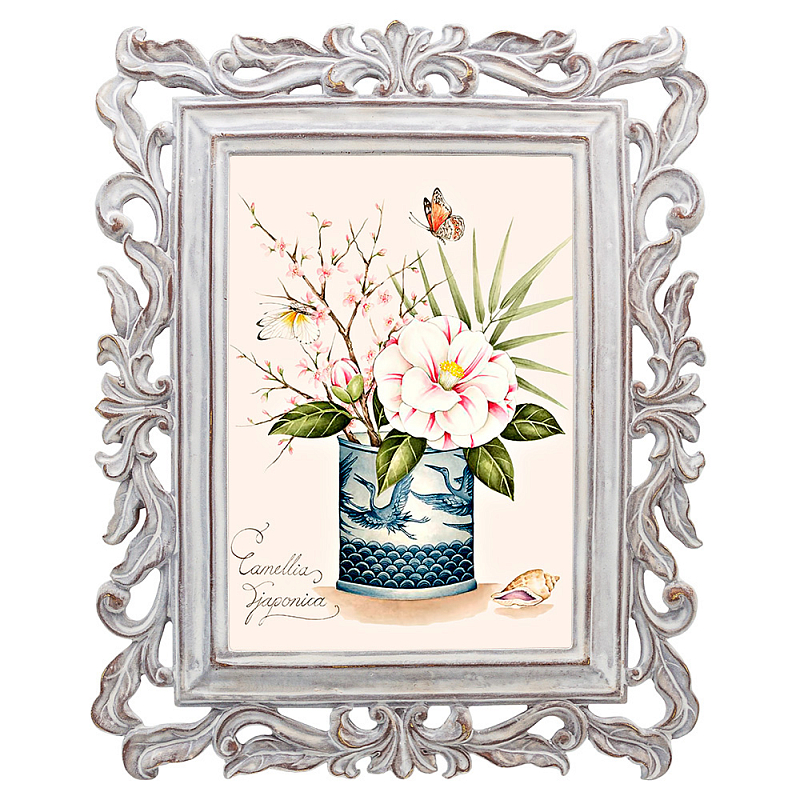 Постер Sakura Branch Poster Мульти Белый винтажная патина Постер Sakura Branch Poster Мульти Белый винтажная патина в Волгограде | Loft Concept