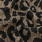 Мебельная ткань Жаккард коричневый животный принт 145 см T2-140 варинант исполнения - 1 | Loft Concept в Волгограде