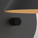 Бра с широким конусным плафоном с золотистой внутренней стороной Alora Mood варинант исполнения - 4 | Loft Concept в Волгограде