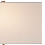 Торшер с прямоугольным абажуром на белом мраморном основании Asymmetry on Marble варинант исполнения - 3 | Loft Concept в Волгограде