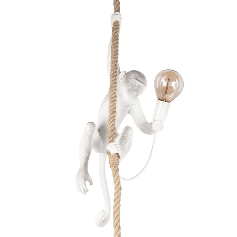 Подвесной светильник Monkey on a rope Белый Подвесной светильник Monkey on a rope Белый в Волгограде | Loft Concept