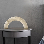 Прикроватная лампа из мрамора в форме дуги Rainbow Light варинант исполнения - 1 | Loft Concept в Волгограде