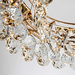 Люстра с хрустальными подвесками в форме капель Sidney Crystal Chandelier 80 варинант исполнения - 3 | Loft Concept в Волгограде