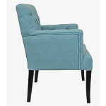 Кресло Addison Chic Armchair blue flax варинант исполнения - 1 | Loft Concept в Волгограде